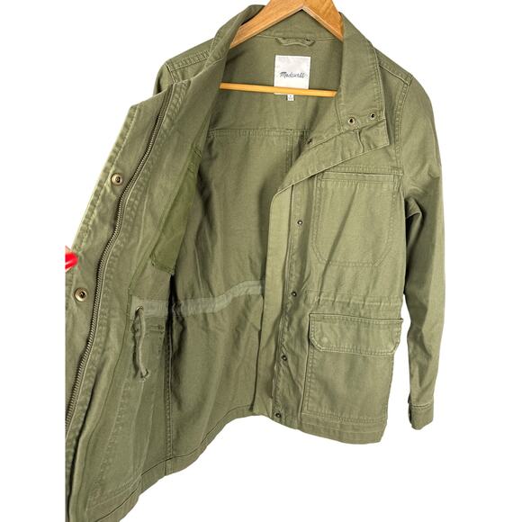 Madewell‎ Dispatch Military Jacket in Desert Olive Green Size Medium - Picture 8 of 10